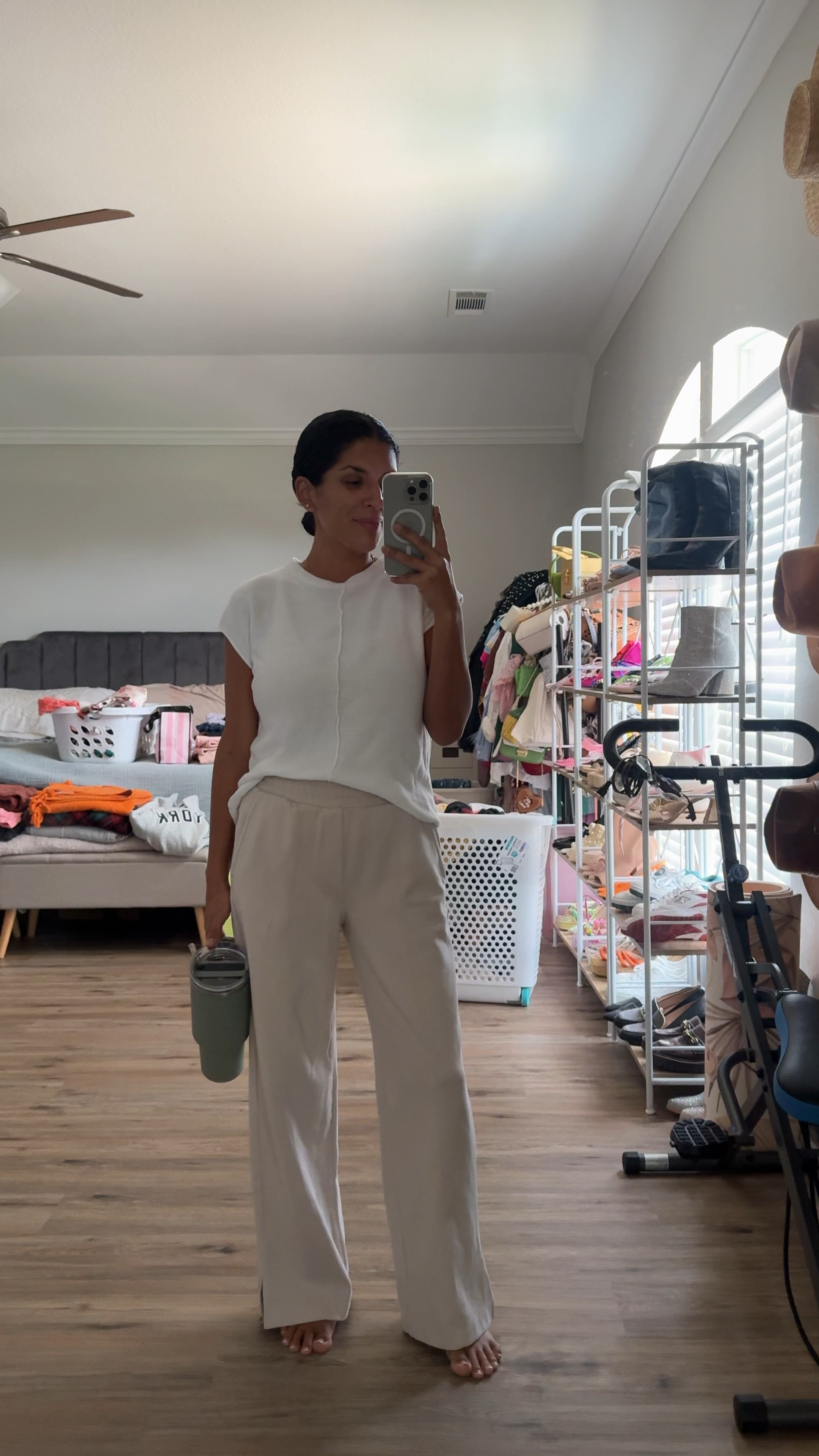 Elevated casual!

Small top and xs sweats! The sweats run a little long!
#casual #elevated #comfortable #comfy #fall 

#LTKSeasonal #LTKActive #LTKTravel