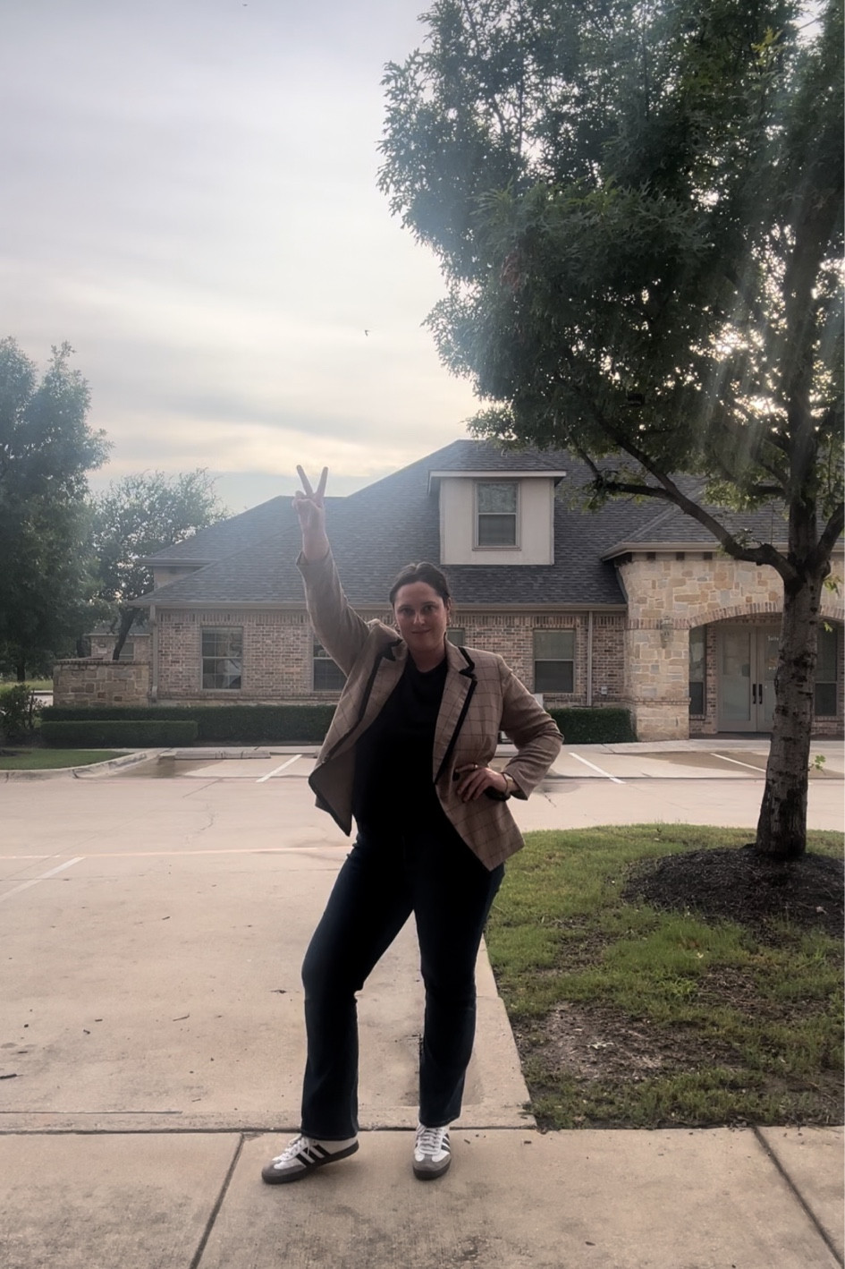 Mediation outfit (swapped shoes cause it was raining ☔️) 