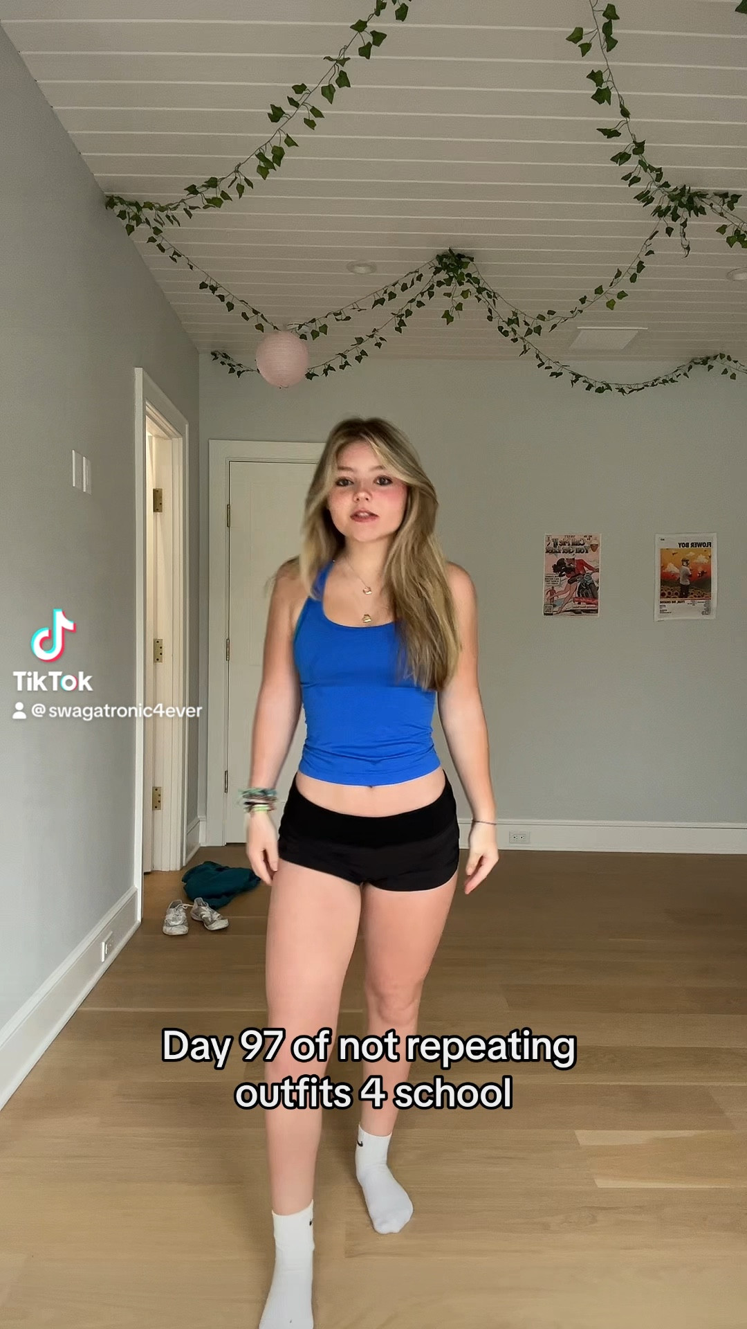 Day 97💙 

The top is originally the swiftly tank in poolside blue, but they discontinued it, so here is a dupe!

#LTKbeauty #LTKActive #LTKVideo