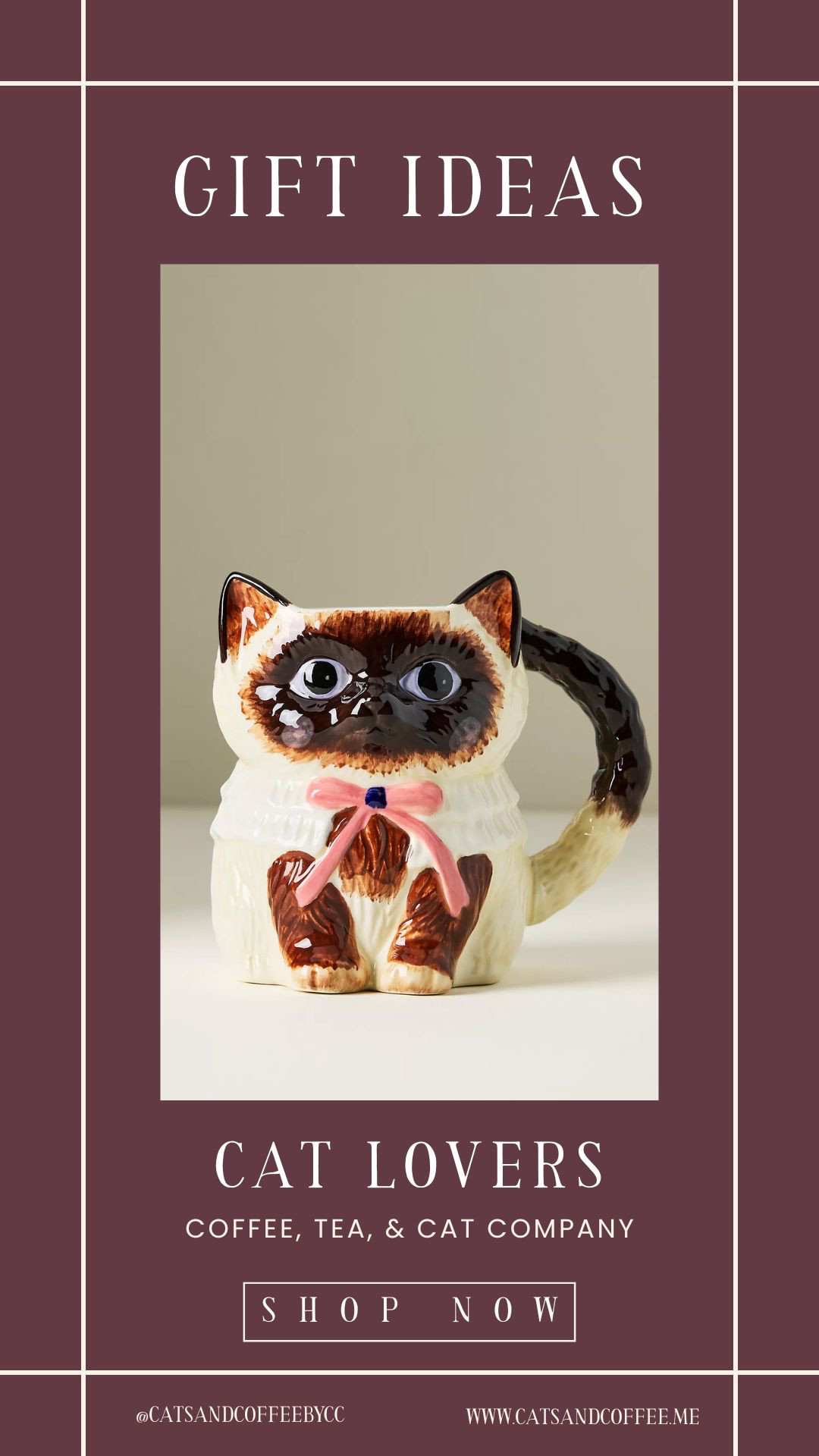 Thoughtful Holiday Gift Ideas for Cat Lovers 🎁 Coffee, Tea, & Cat Company: The sweetest mug for slow mornings and cozy reading breaks ☕ A simple, giftable piece that cat lovers will use daily. I’m also tagging more Anthropologie finds — like the Cat Mom sweatshirt and whimsical oven mitt — perfect for thoughtful holiday gifting. 

 #LTKGiftGuide #LTKHoliday #LTKPets