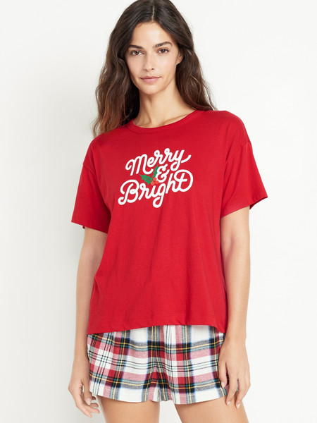 Matching Holiday-Graphic T-Shirt for Women | Old Navy (US)