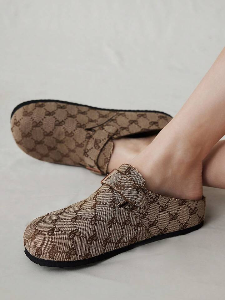 Solecia Women Casual Fashion Full Print Flat Loafers Spring Break Easter | SHEIN