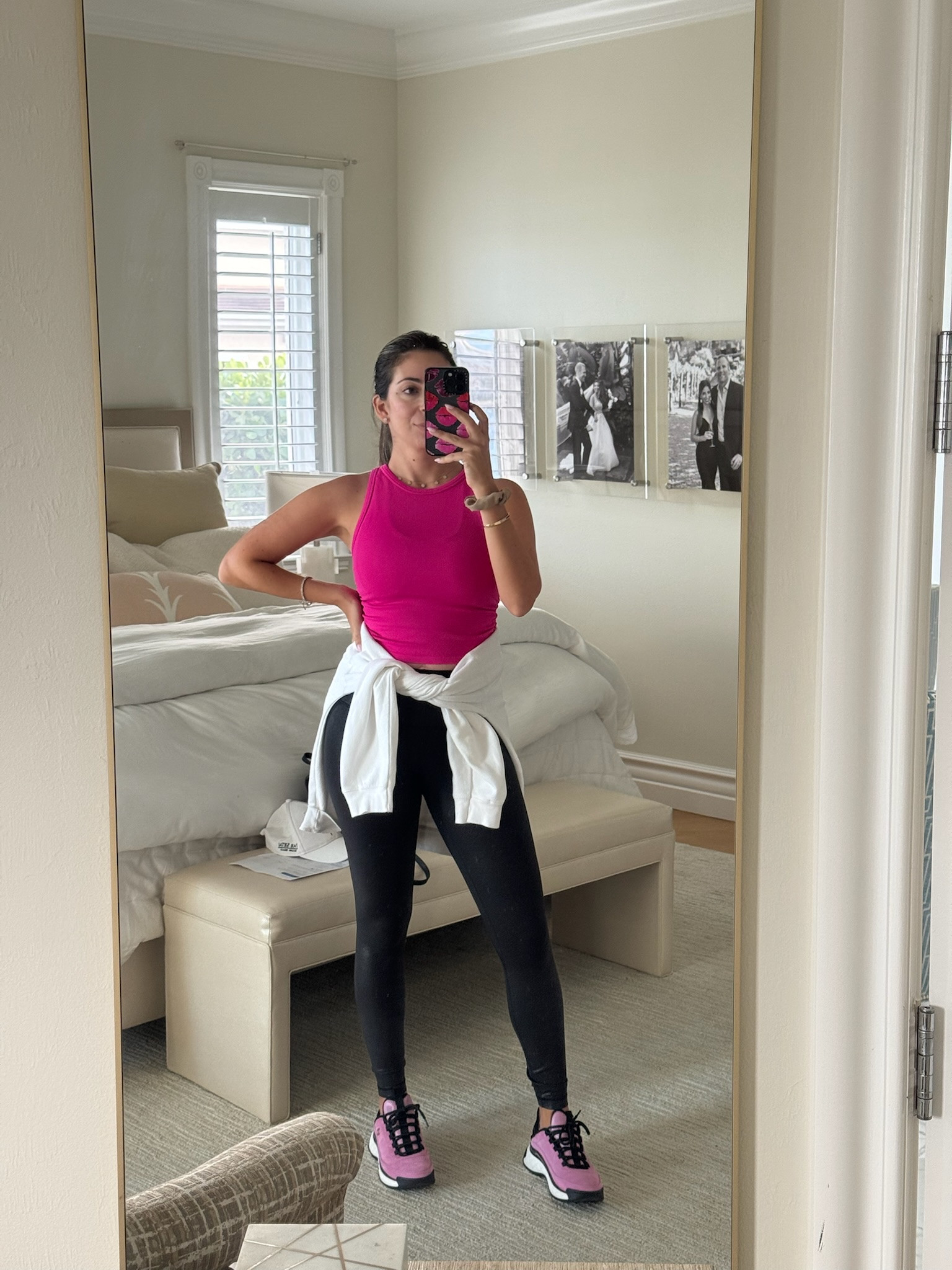 Pink is def a staple color in my wardrobe. LOVE these Chanel sneakers - adds a fun pop of color to an outfit. 

 

#LTKSeasonal #LTKActive #LTKStyleTip