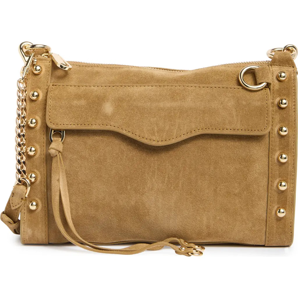 Rebecca Minkoff M.A.B. Studded Crossbody Bag in Honey at Nordstrom Rack | Nordstrom Rack