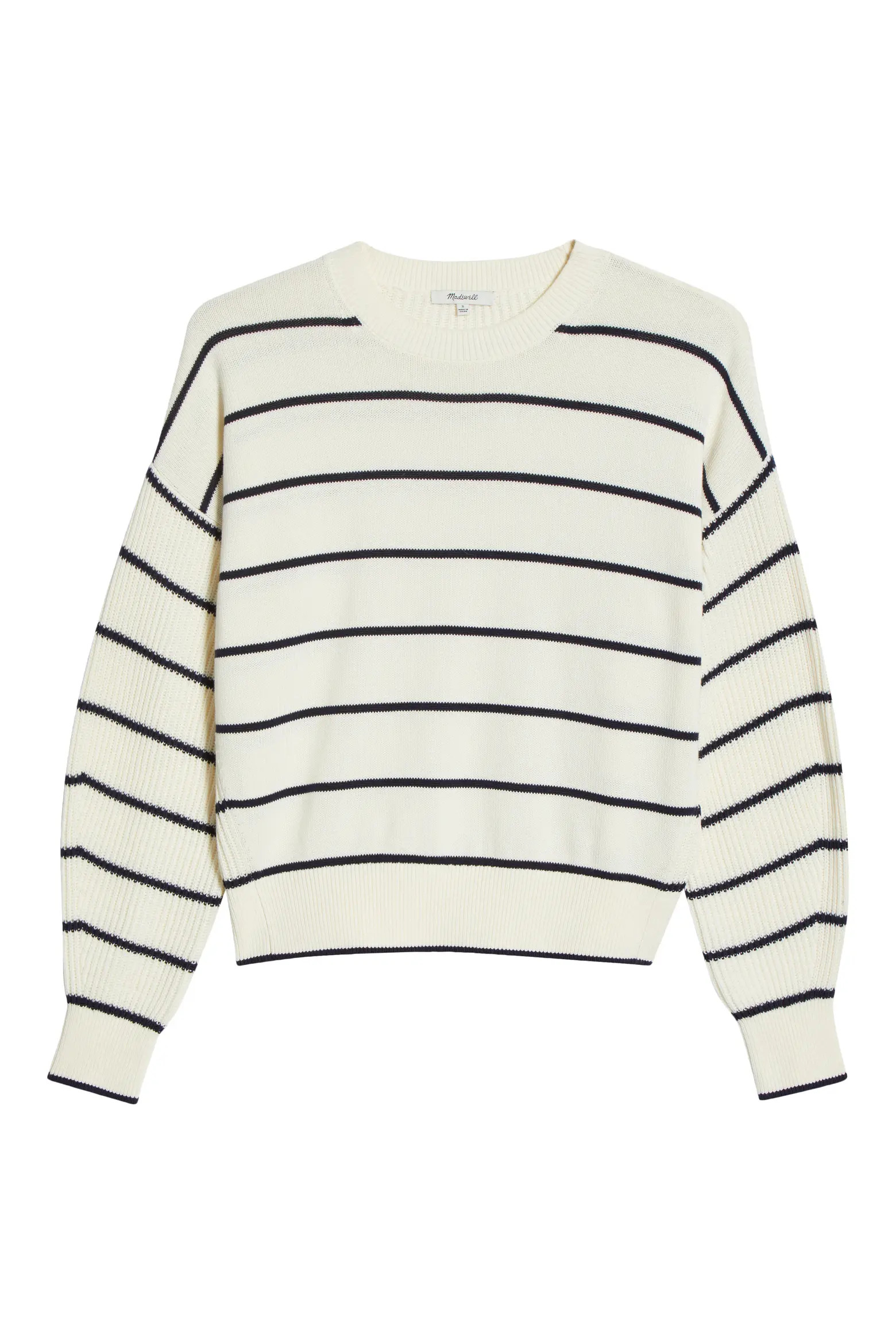 Mixed Knit Stripe Sweater (Women) | Nordstrom | Nordstrom