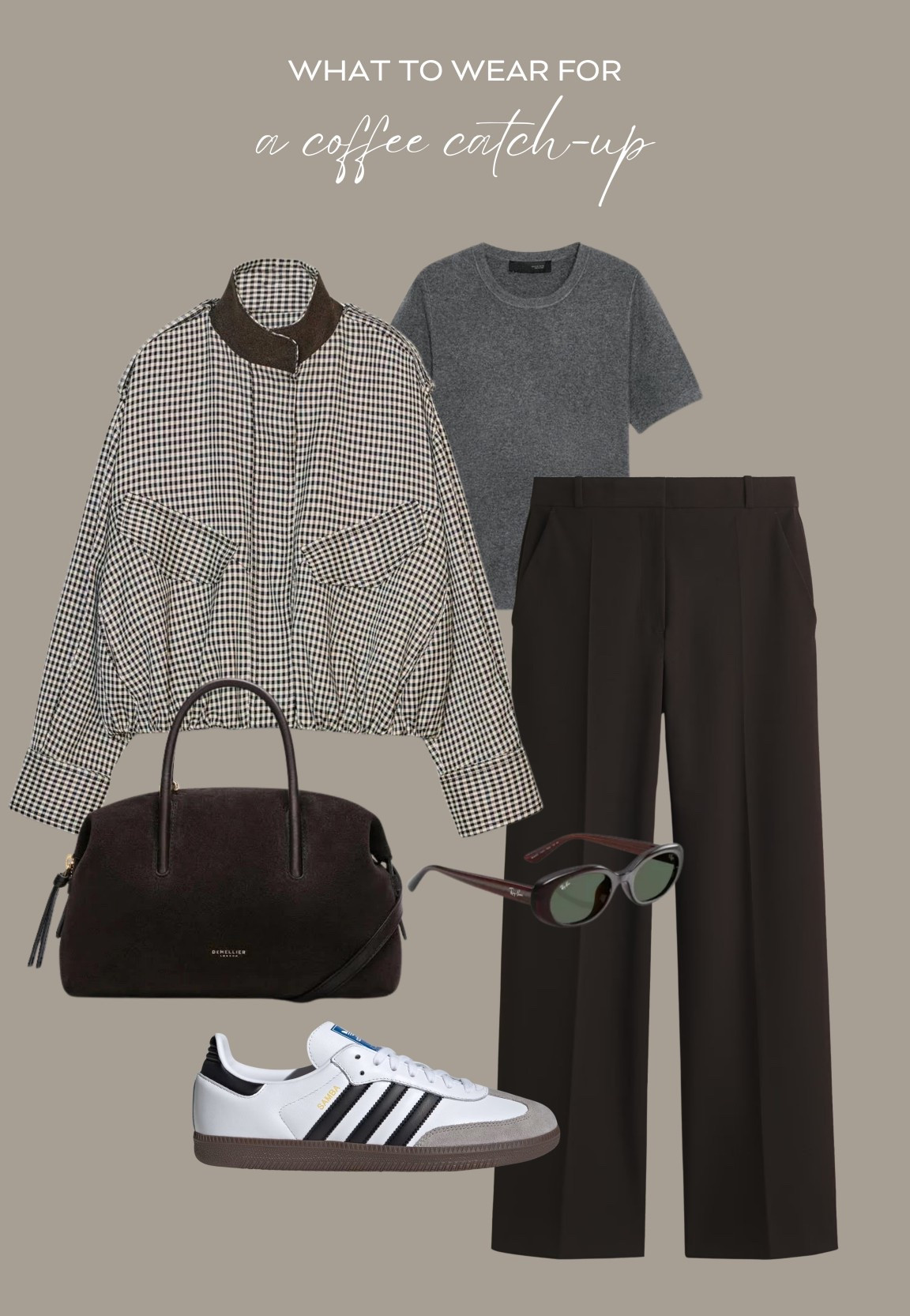 Spring outfit inspo 🤎

Zara checked jacket / brown trousers / suede demellier bag / adidas sambas / spring outfit 


#LTKuk #LTKspring