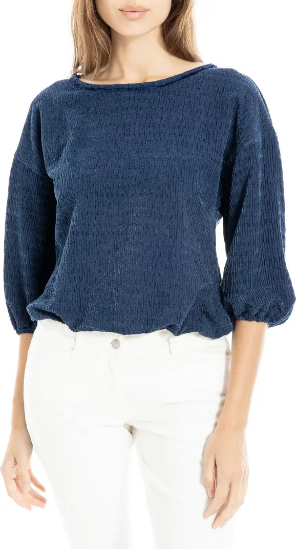 Three Quarter Sleeve Bubble Top | Nordstrom Rack