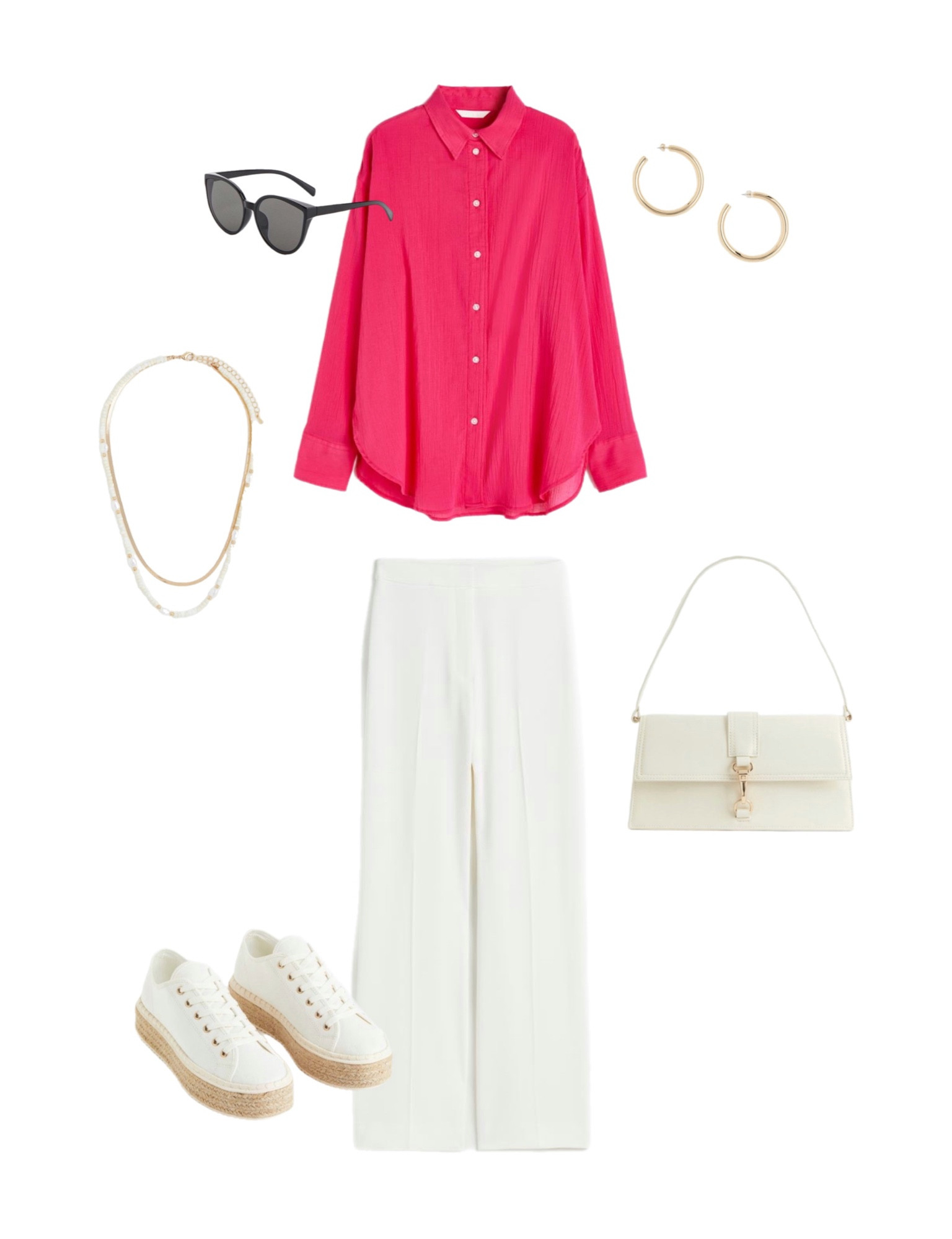 Pink and white. Summer outfit ideas by H&M

#LTKSeasonal #LTKtravel #LTKunder100