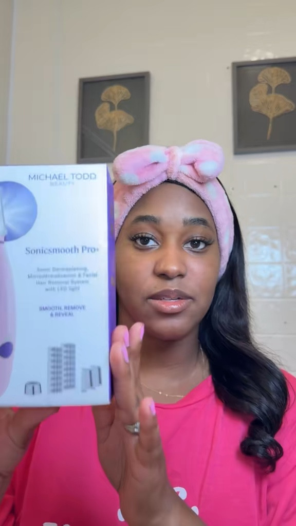 I started dermaplaning because it helps remove dead skin so my makeup goes on smoother and my skin looks brighter. I've been using the Sonicsmooth from Michael Todd Beauty and I love how gentle it is.

#LTKU #LTKselfcare #LTKgrwm