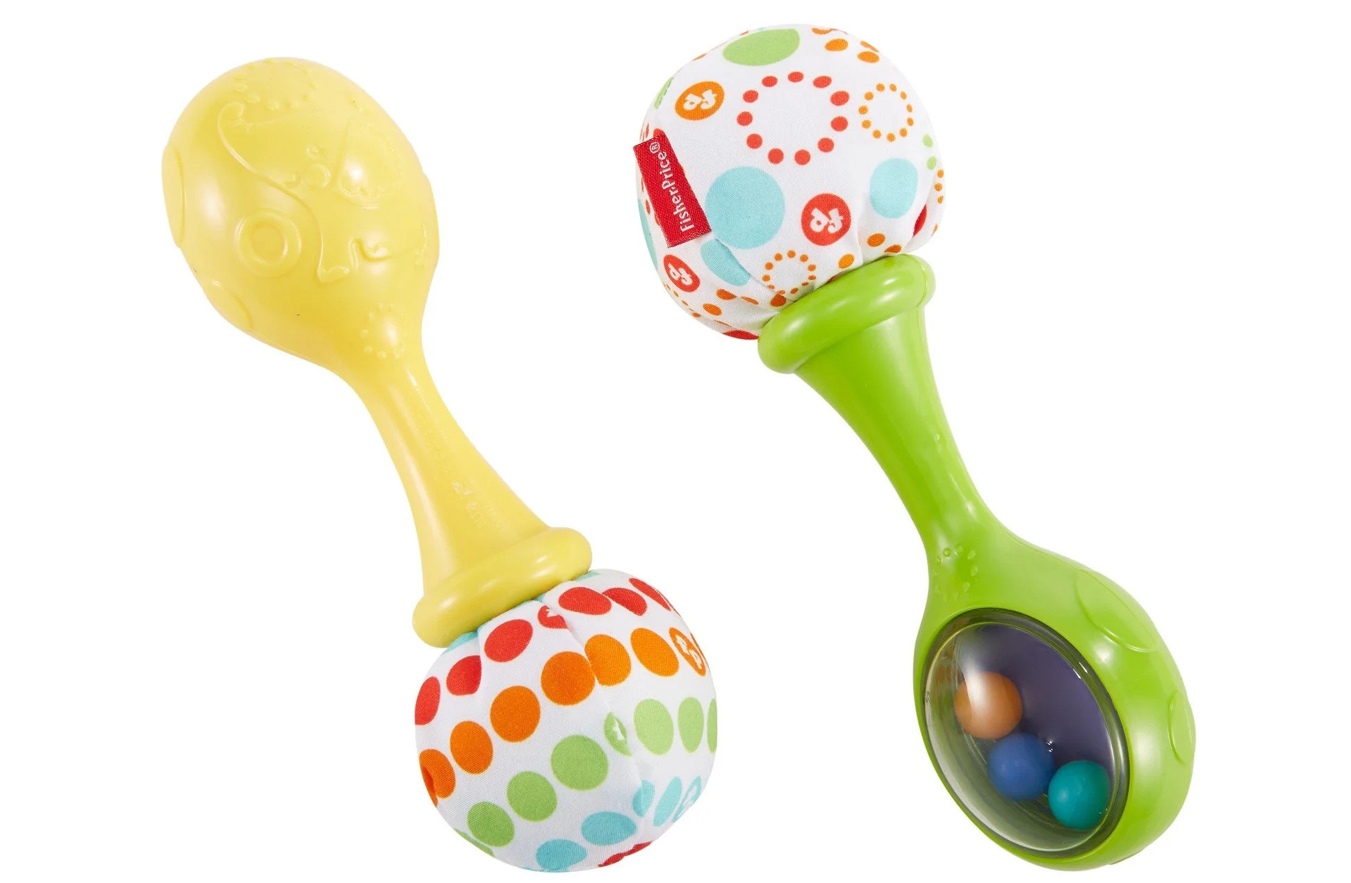 Fisher-Price Rattle 'n Rock Maracas, Take-Along Baby Rattles - Walmart.com | Walmart (US)