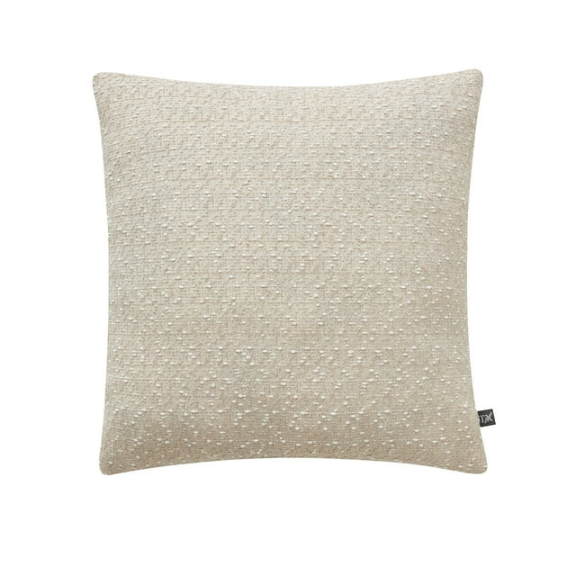 My Texas House 20" x 20" Woven Boucle Ivory Decorative Pillow | Walmart (US)