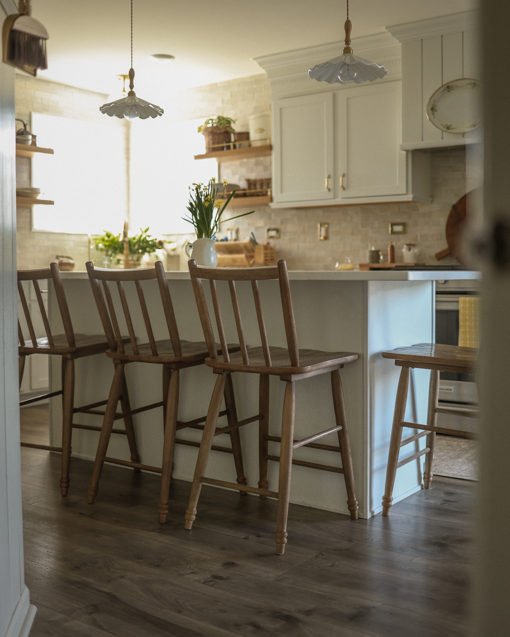 Our vintage inspired counter stools are finally back in stock! We’ve had ours for over 2 years, 4 kids, and still love them  

#LTKHome