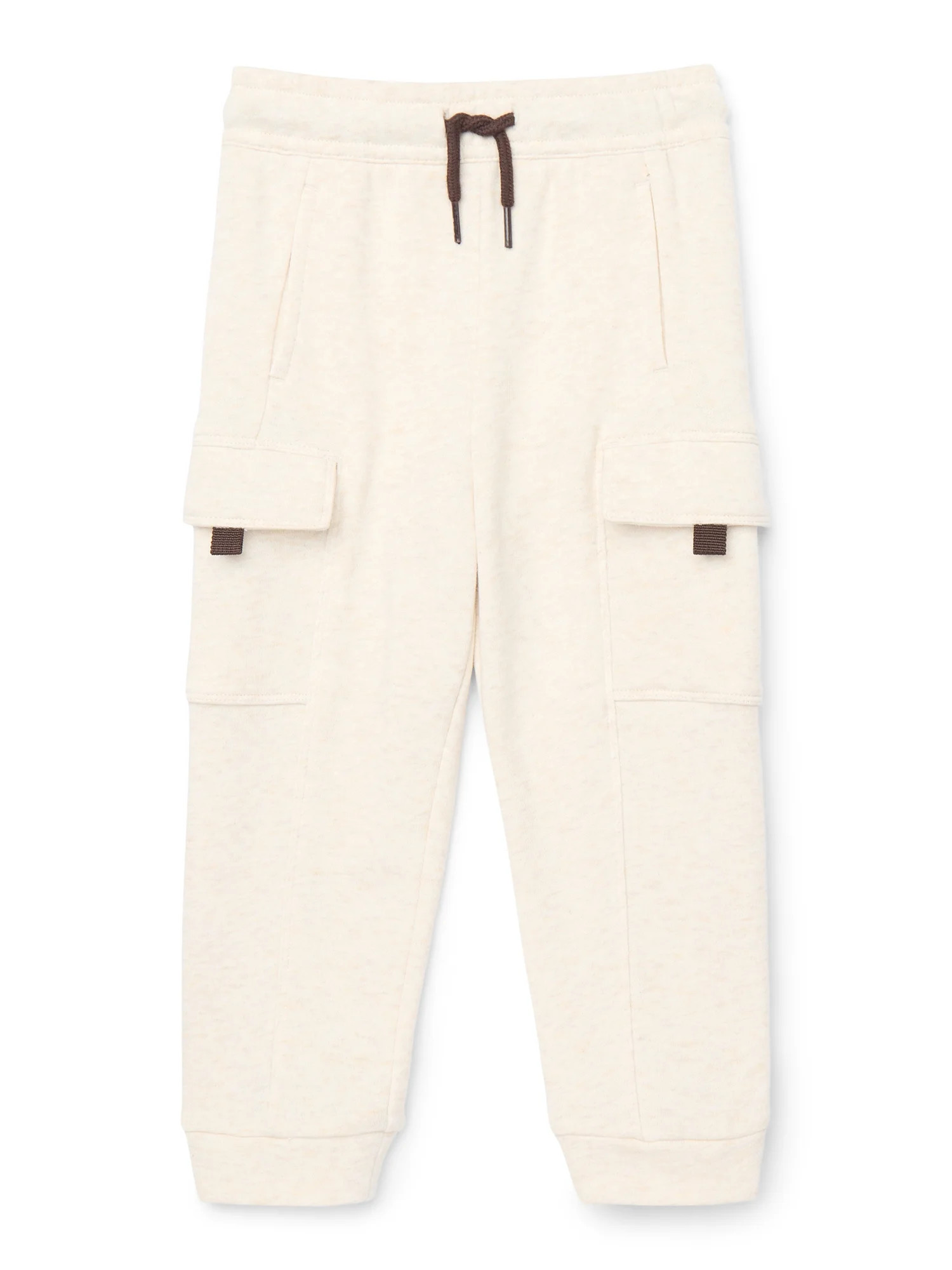 Wonder Nation Toddler Boys French Terry Cargo Joggers, Sizes 12M-5T | Walmart (US)