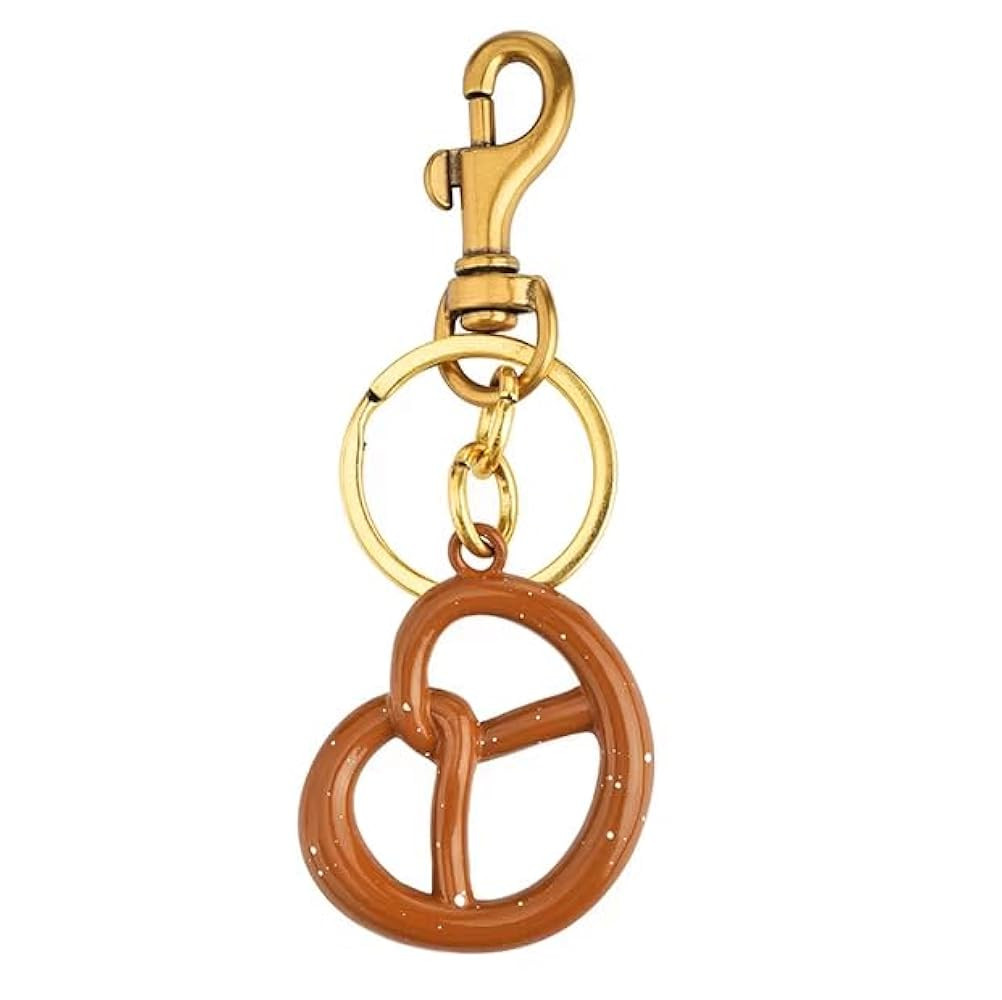 Pretzel Bag Charm, Pretzel key chain, Cute bag charm for purse | Amazon (US)