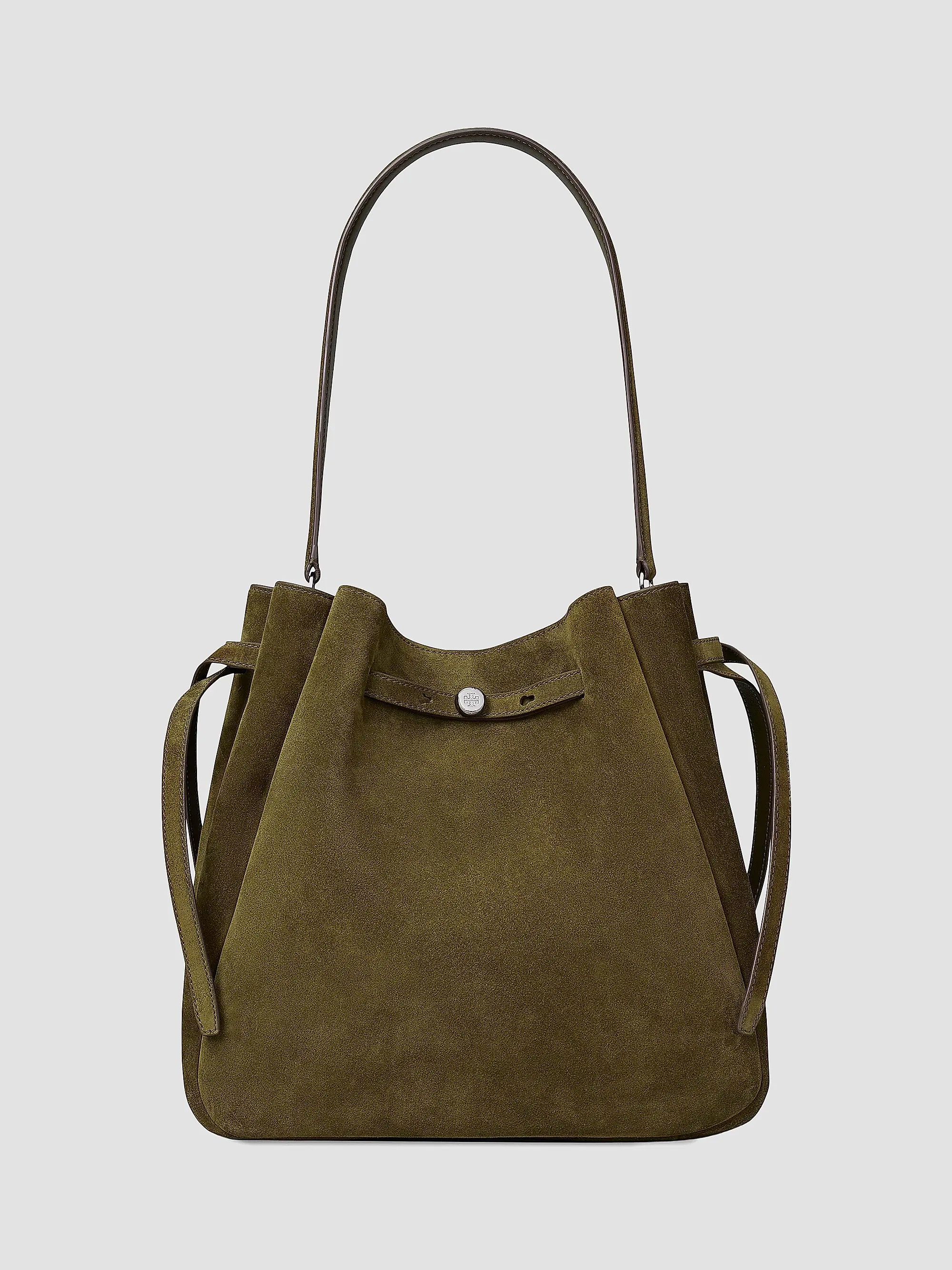 Tory Burch Large Romy Suede Bucket Bag | Saks Fifth Avenue | Saks Fifth Avenue