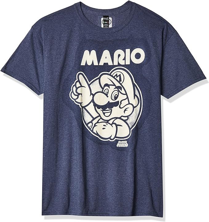 Nintendo Men's So Mario T-Shirt | Amazon (US)