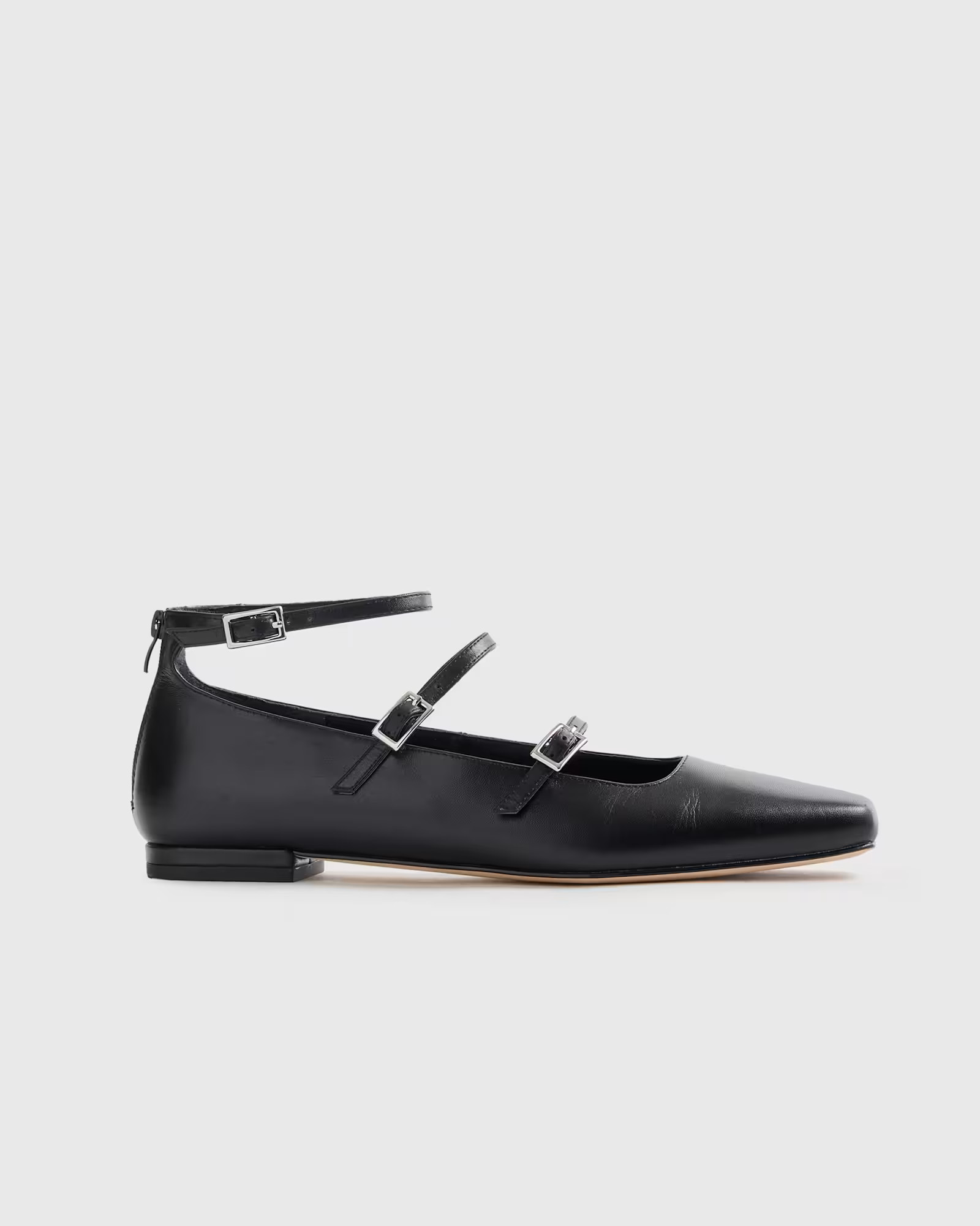 Italian Leather Strappy Ballet Flat | Quince