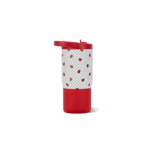 HydroJug Sport 14 oz Insulated Kids Water Bottle with Straw, Ladybug | Amazon (US)