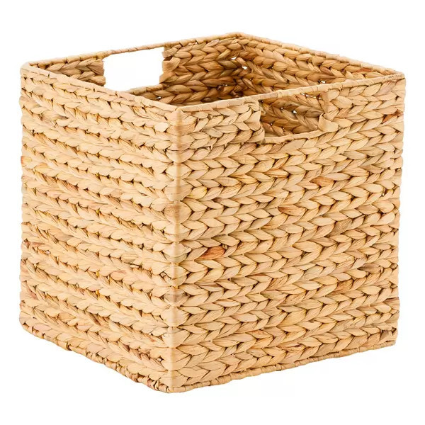 Water Hyacinth Storage Cubes with Handles | The Container Store