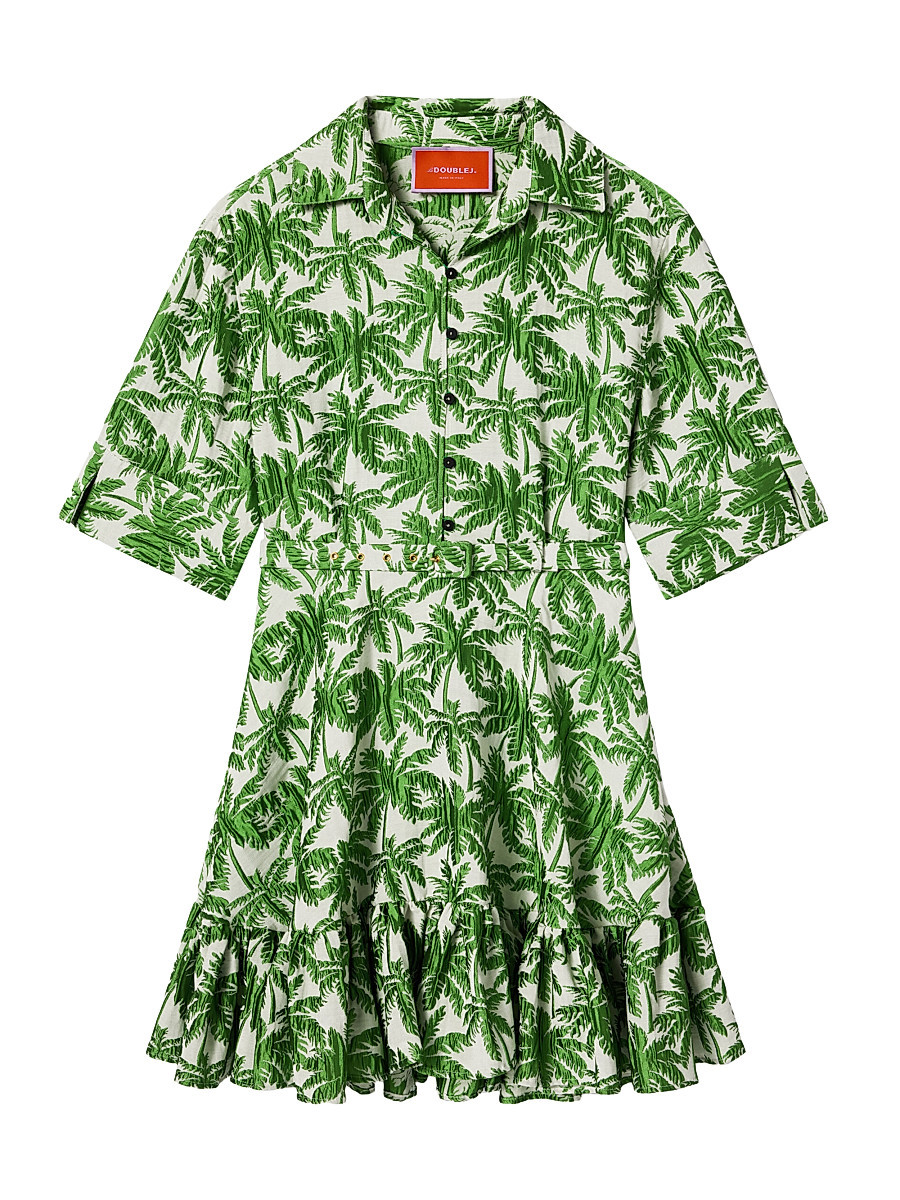 Women's San Pietro Mini Dress - Tropicana White - Size Small | Saks Fifth Avenue