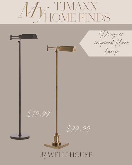 RH LOOK A LIKE FLOOR LAMPS FROM TJMAXX! $79.99 and $99.99
Designer look a likes from Tjmaxx! 

#LTKunder100 #LTKhome #LTKFind