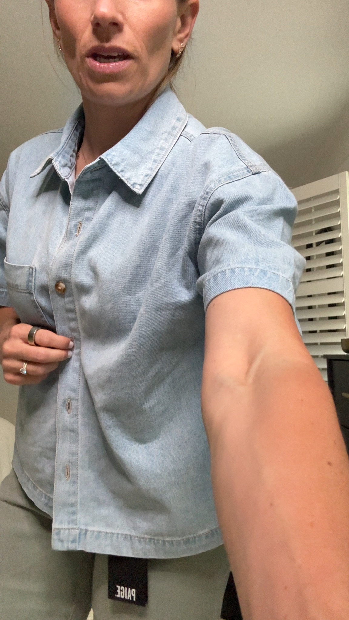 This shirt is not new, but I absolutely love it! 

These Paige jeans fit like a dream. I will need to get them hemmed. They are a 31 inseam and I wear a size 26. 

 

 #LTKmomlife #LTKOver40 #LTKPetite