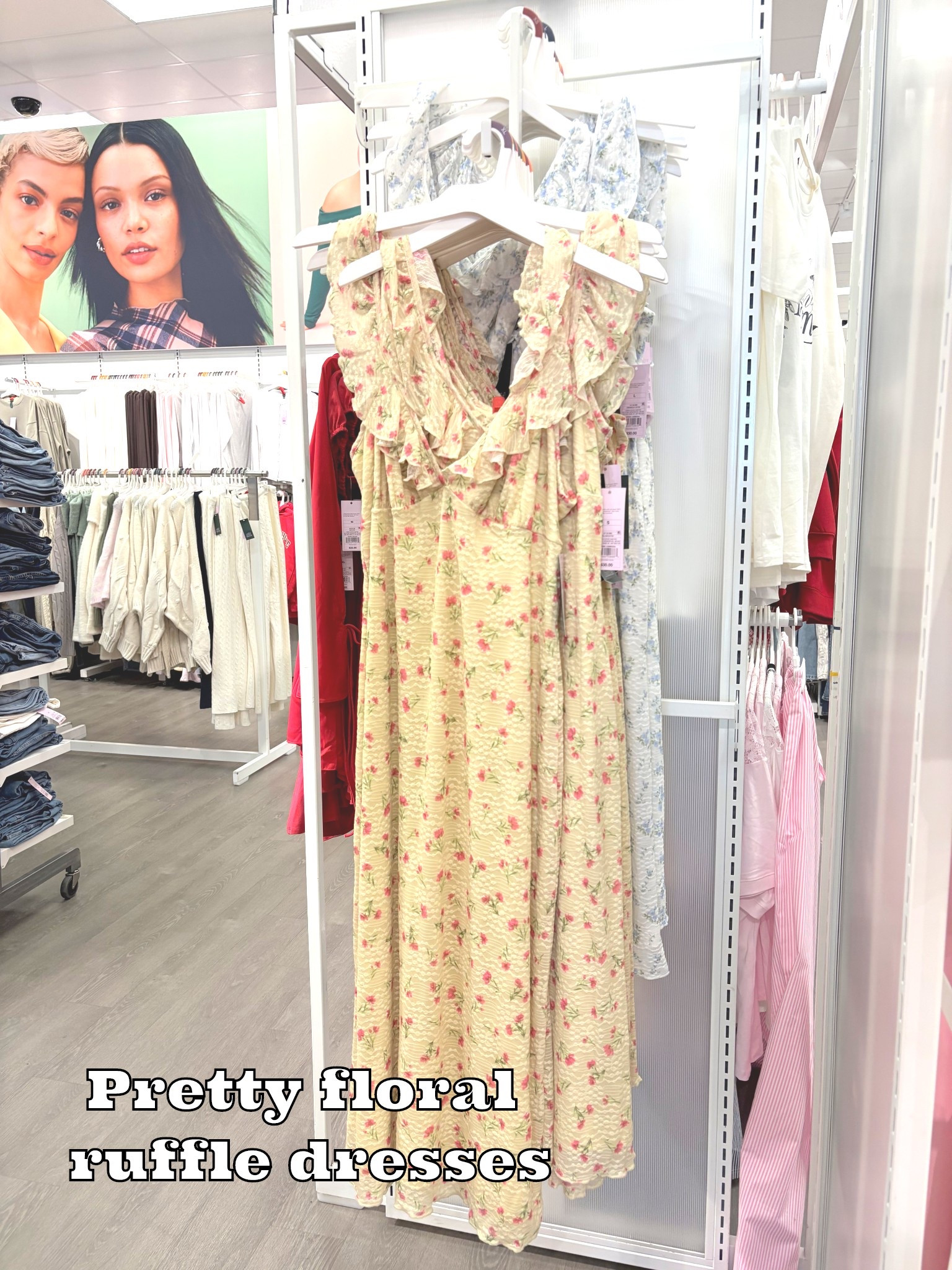 Wild Fable Midi Floral Ruffle Spring Dress #wildfable #springdresses #floraldresses 

#LTKWedding #LTKootd #LTKValentine