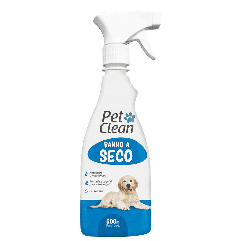 Pet Clean Banho a Seco
        
              - Spray de Limpeza 500ml | Beleza Na Web (BR)