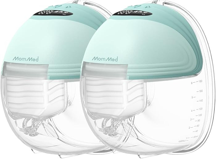 MomMed Wearable Breast Pump (Model S21) – Double Electric Hands-Free Breast Pump, Leak-Proof De... | Amazon (US)
