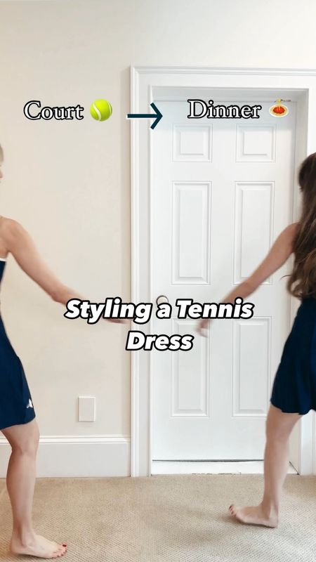 Tennis dress styling! You can dress it up or down for the court of dinner! This is TTS and not too short which I loveeee!

#LTKFindsUnder50 #LTKSeasonal #LTKStyleTip