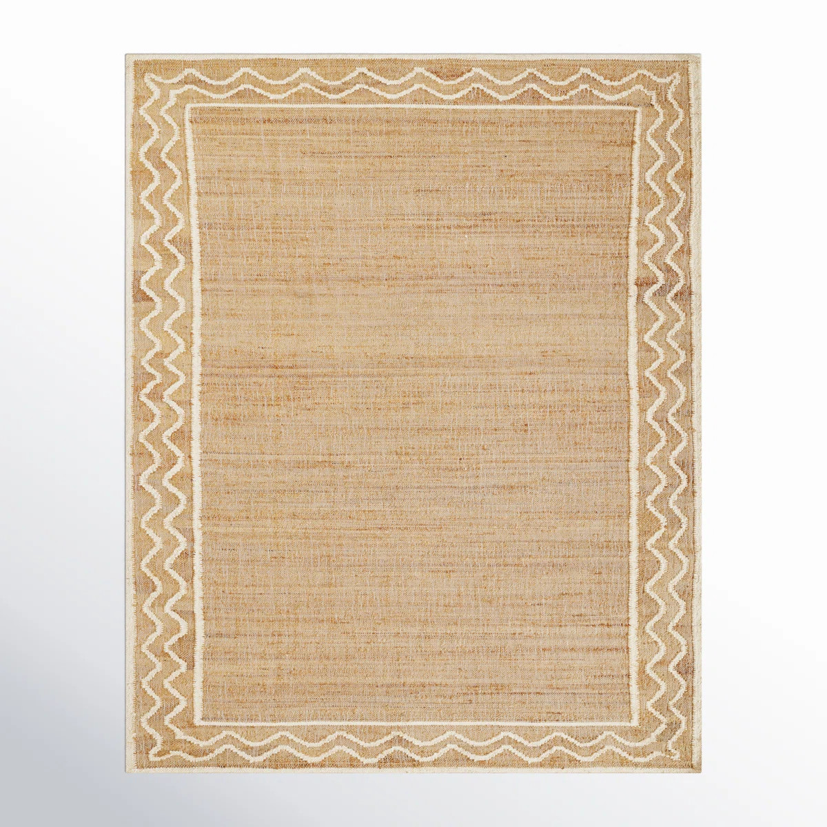 Birch Lane™ Erin Gates by Momeni Orchard Ripple Natural Hand Woven Wool and Jute Area Rug & Rev... | Birch Lane