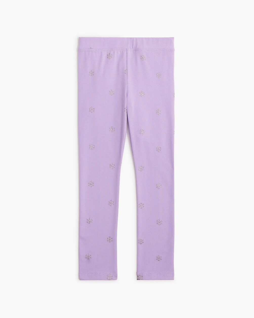 Girls' glitter snowflake leggings | J.Crew Factory