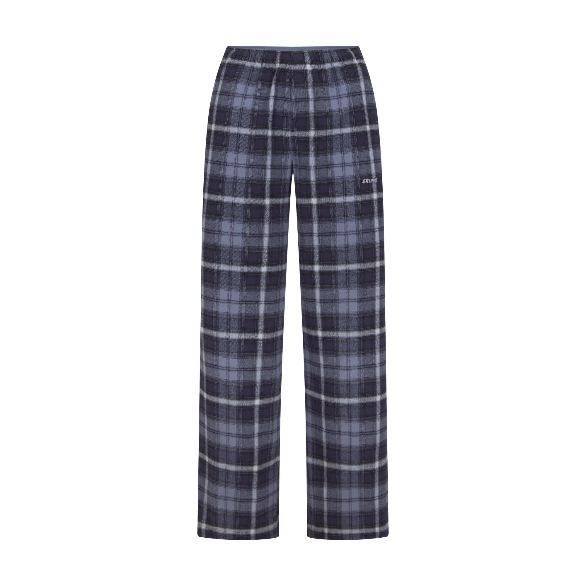 FLANNEL SLEEP STRAIGHT LEG PANT | CONCORD PLAID | SKIMS (US)