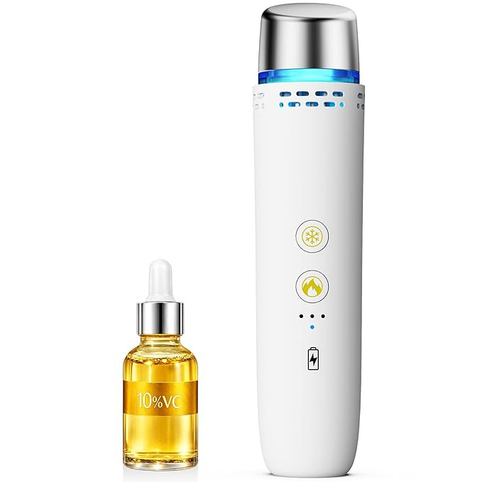 Depuffing Wand with Cold and Heat, Eye and Face Depuffer for Puffiness and Dark Circles, Heated E... | Amazon (US)