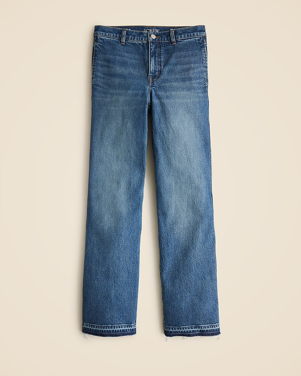 Full-length slim-wide trouser jean | J. Crew US