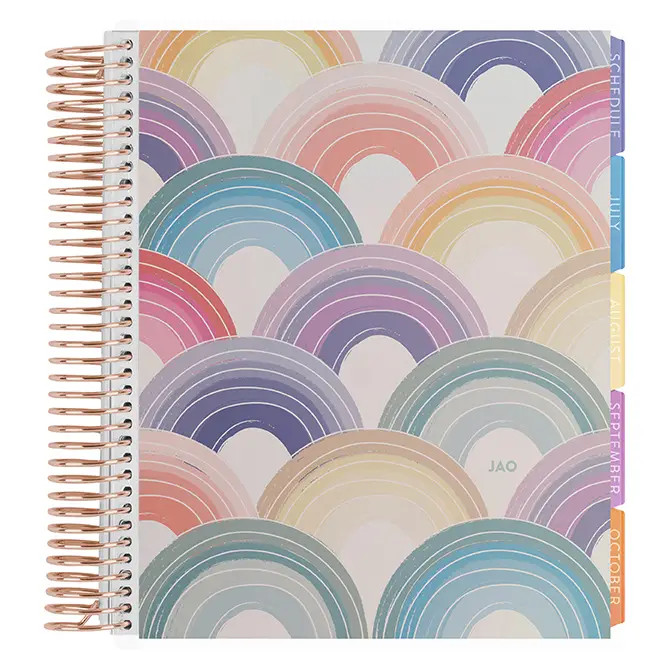 Pastel Rainbows Academic Planner | Erin Condren | Erin Condren