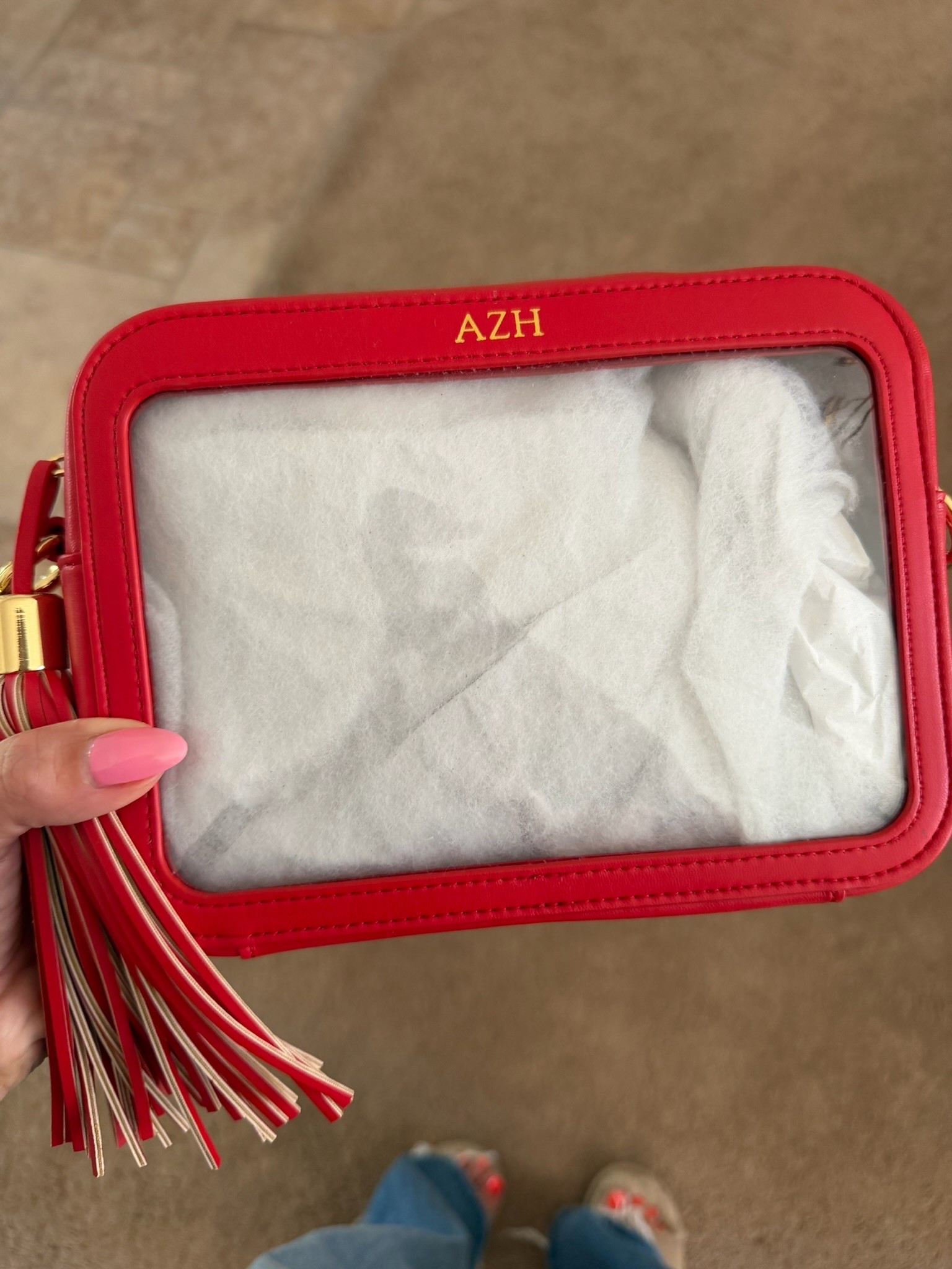 The cutest clear bags and they are customizable! 




Stadium bag, clear bag, customizable
