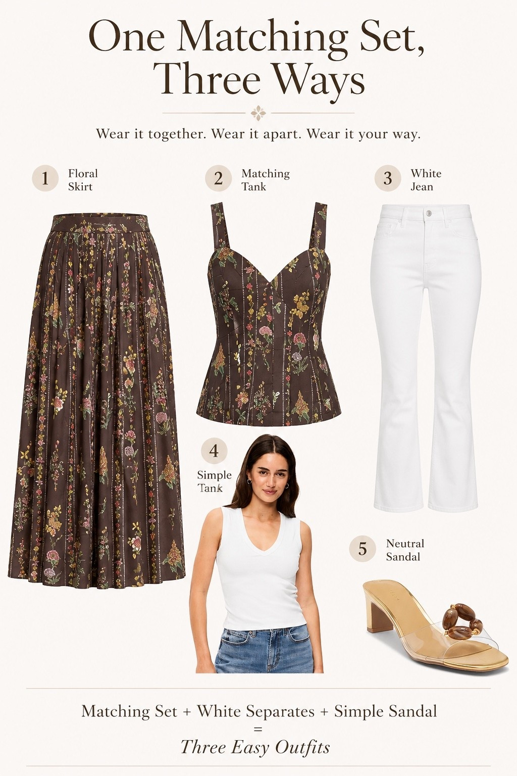This matching set was one of the most clicked looks, polished, feminine, and easy to wear together or separate separately ￼

#LTKOver40 #LTKTravel