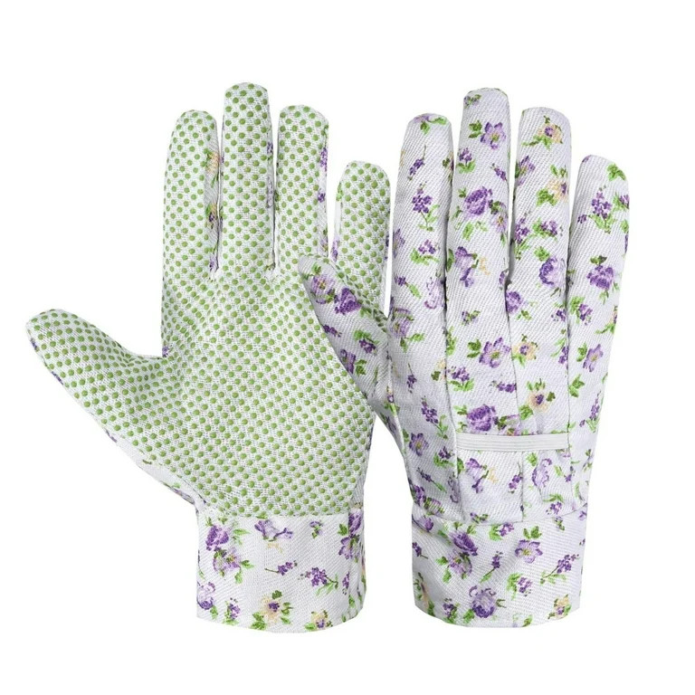 SWSUSN PVC Bead Garden Gardening Gloves Garden Flower Protective Gloves Hand Protector | Walmart (US)