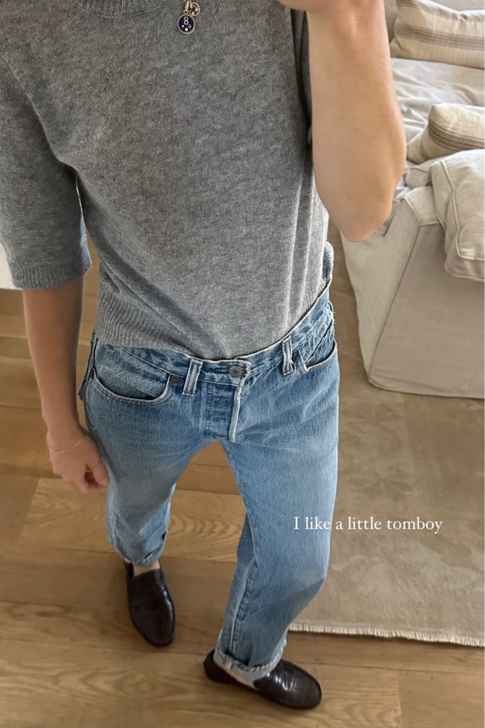 I like a little tomboy look