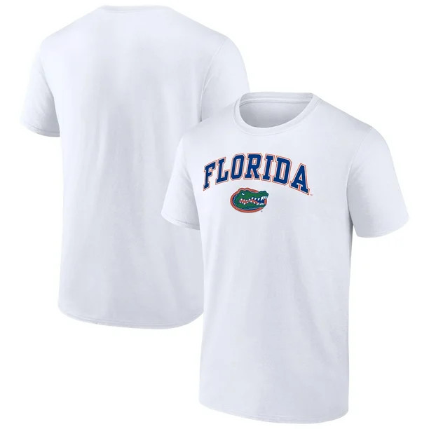 Men's Fanatics Branded White Florida Gators Campus T-Shirt | Walmart (US)