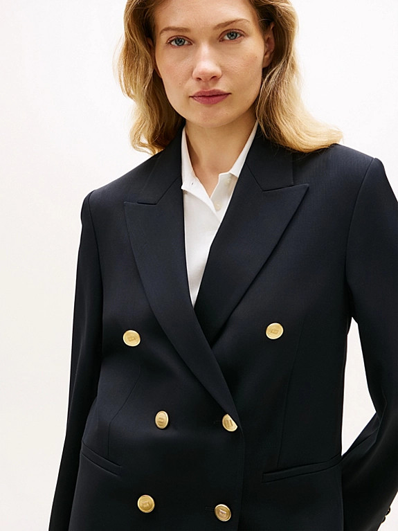 Timeless Wool Relaxed Fit Blazer aus Wollmix | Tommy Hilfiger (DE)