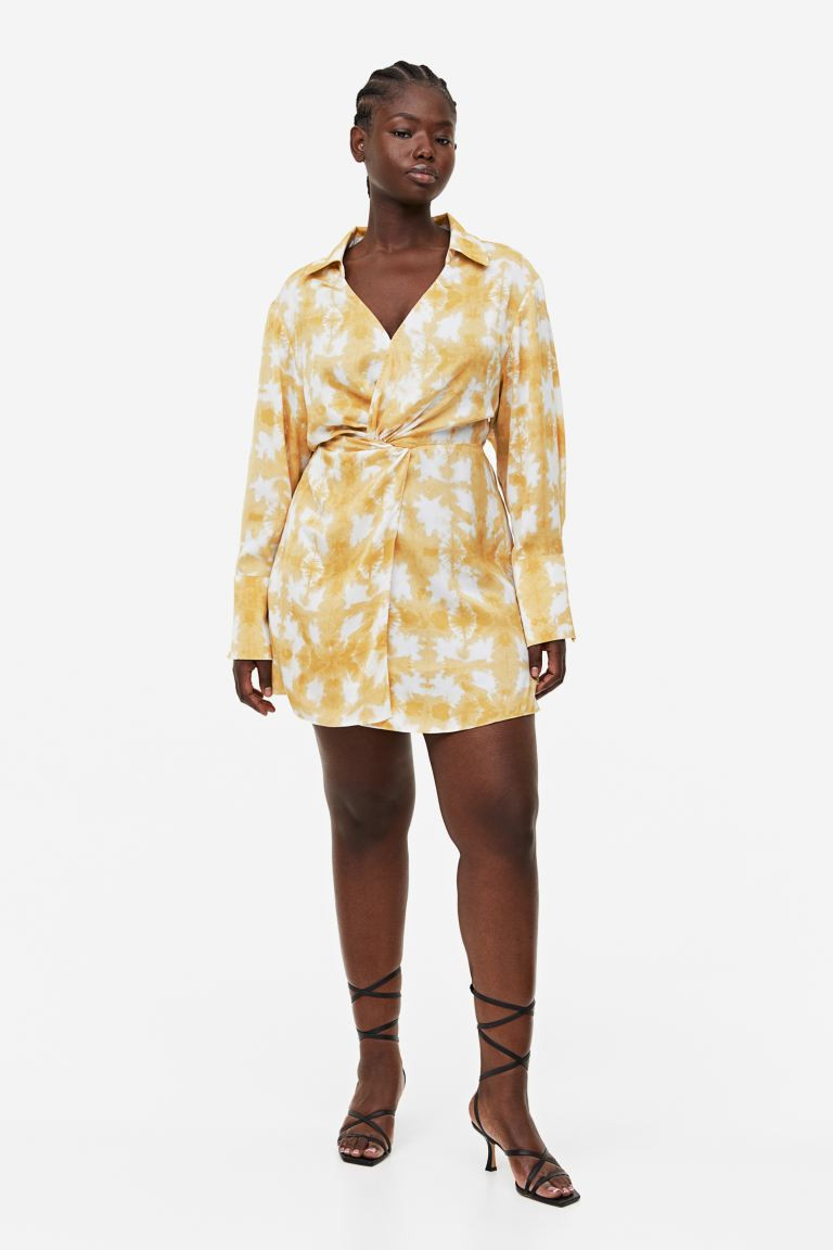Twist-detail Shirt Dress | H&M (US + CA)