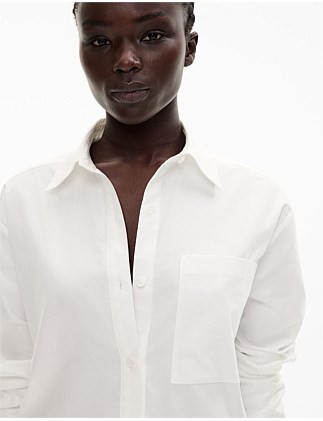 Witchery Cotton Oxford Shirt | David Jones | David Jones (Australia & New Zealand)