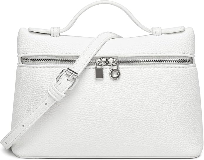 Afashor Fashion Top-Handle Bags for Women Soft Leather Shoulder Handbag | Amazon (US)