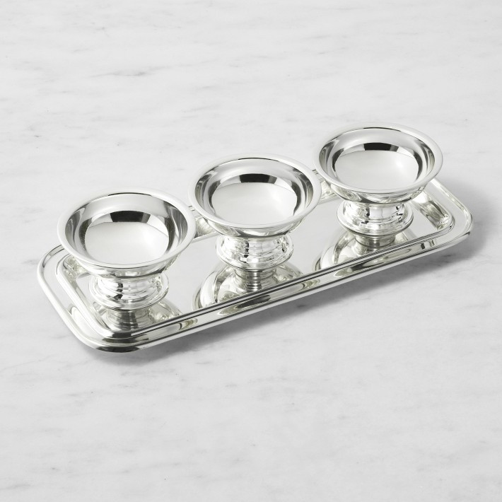 Heirloom Silver Condiment Tray | Williams-Sonoma