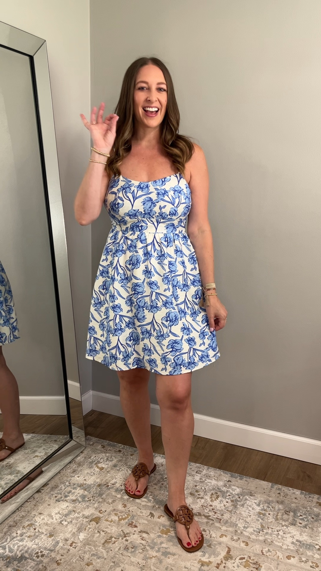 Absolutely love this dress for summer! Also great for the office with a cardigan paired with it

Wearing size small

Summer dress // summer outfit // summer outfits 2026 // resort wear // resort dress // resort dress // date night outfits // spring dresses // resort wear 2026 // vacation outfits beach // spring break outfits // family photos outfits// family photos dress // family photos outfit ideas // summer vacation // tropical vacation // summer dresses // vacation outfits // beach outfit // swim look // swim outfits // beach outfits // tropical vacation // cruise outfit // wedding guest dress summer // Italy summer // cruise dress // baby shower dress // baby shower outfit // wedding shower dress // travel outfits // wedding shower outfit // bridal shower outfit // bridal shower dress // work outfit // office outfit // business casual // work outfits // office outfits // business casual workwear // event dress // wedding guest dress // cocktail dress // country concert outfits // festival outfit // festival dress // summer outfits // graduation dresses // concert outfits // graduation guest outfits

#LTKootd #LTKSeasonal #LTKWorkwear