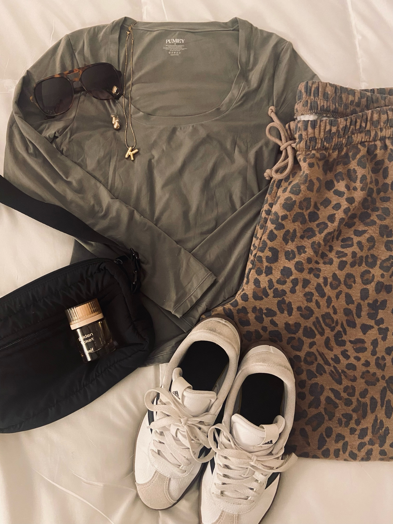 Mamas Must-Haves:

A buttery soft scoop neck top 
The coziest leopard joggers 
Comfy sneaks 
Gold chunky jewelry 
Cool sunnies 
A signature scent 

#LTKStyleTip #LTKMidsize #LTKOver40
