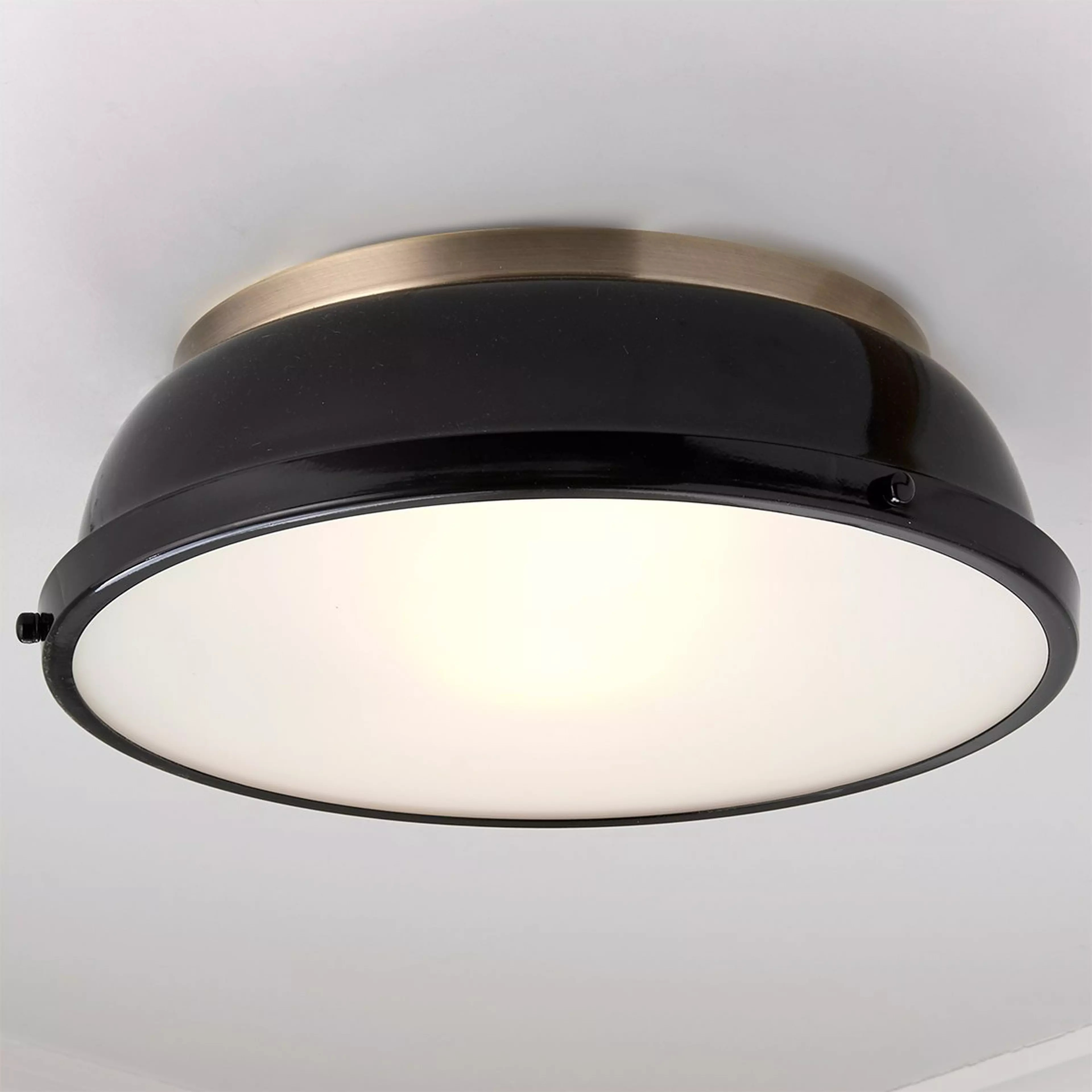 Classic Dome Enameled Ceiling Light | Shades of Light