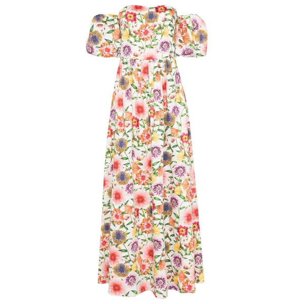Juliet Maxi Dress, Summer Garden Pink | The Avenue